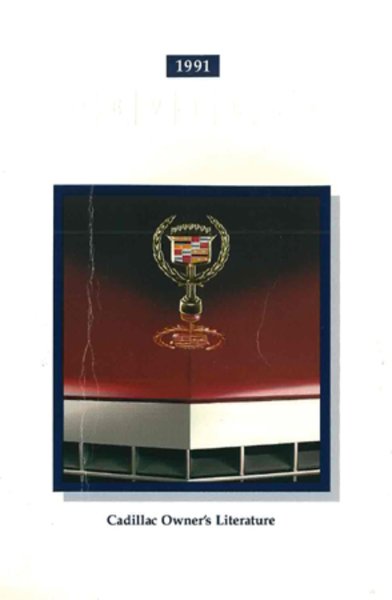 1991 Cadillac Deville Owner's Manual
