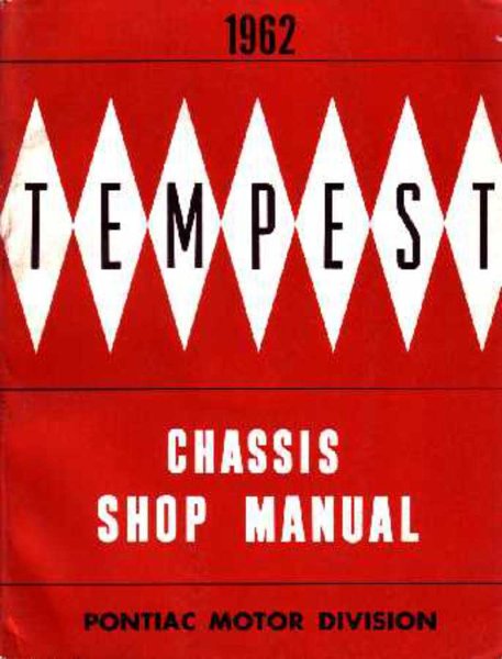 1962 Pontiac Tempest Factory Shop Service Manual