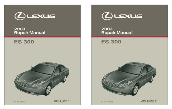 2003 Lexus ES 300 Factory Shop Service Manual