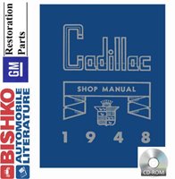 1948 CADILLAC Full Line Body, Chassis & Electrical Service Manual sample image