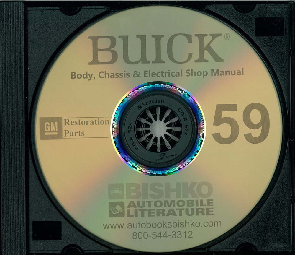 1959 BUICK Full Line Body, Chassis & Electrical Service Manual