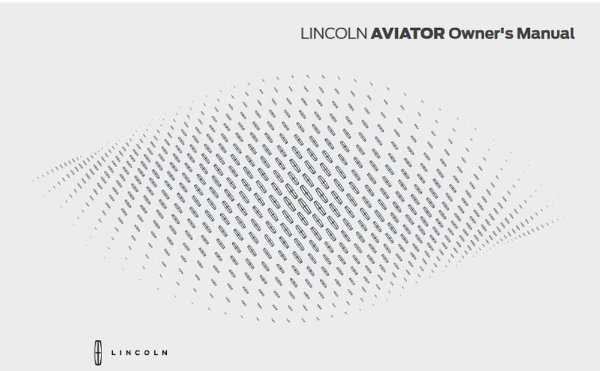 2025 Lincoln Aviator Owner's Manual