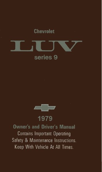1979 Chevrolet LUV Owner's Manual
