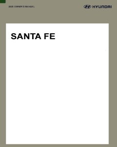 2025 Hyundai Santa Fe Owner's Manual
