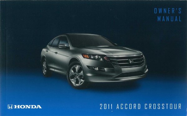 2011 Honda Accord Crosstour Owner's Manual