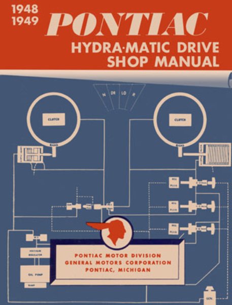 1948–1949 Pontiac HYDRAMATIC TRANSMISSION Factory Shop Service Manual
