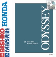 1999 2000 Honda Odyssey Shop Service Repair Manual PDF sample image