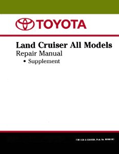1979–1980 Toyota Land Cruiser Factory Shop Service Manual
