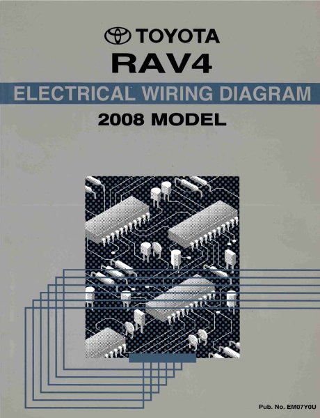 2008 Toyota RAV4 Wiring Diagrams Manual