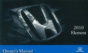 2010 Honda Element Owner's Manual