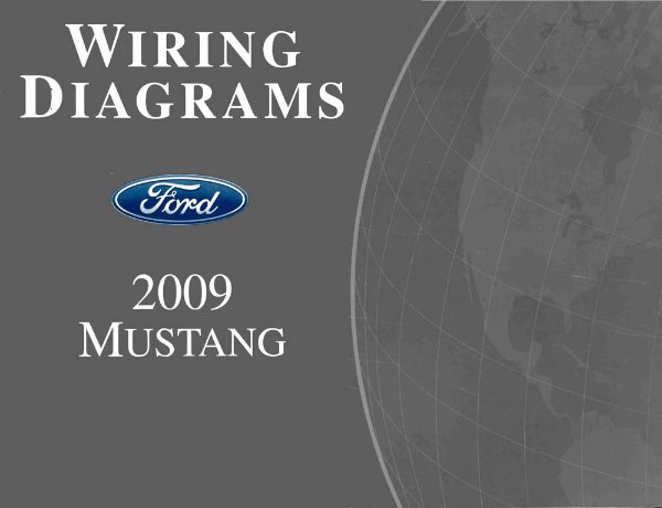 2009 Ford Mustang Wiring Diagrams Manual
