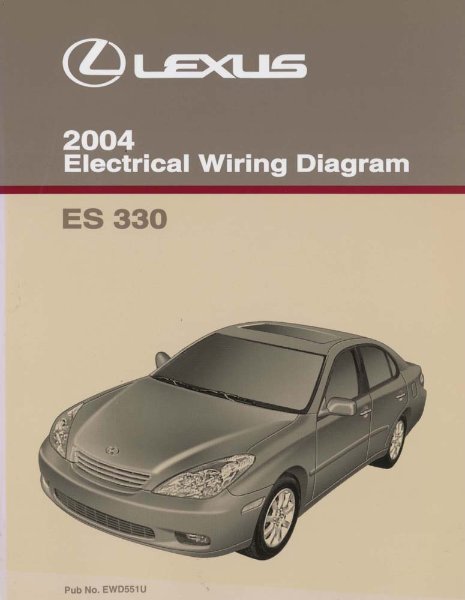 2004 Lexus ES 330 Wiring Diagrams Manual