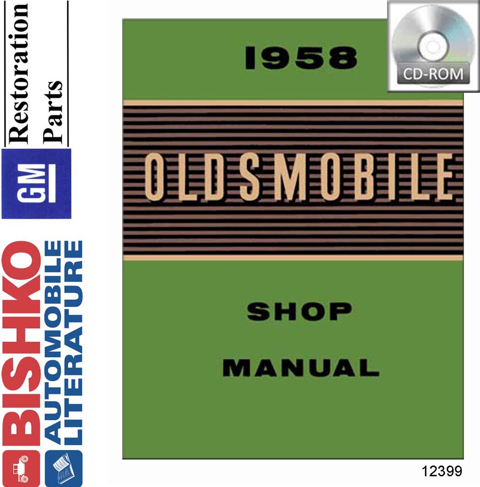 1958 Oldsmobile 98, Dynamic 88, Fiesta, Super 88 Factory Shop Service Manual