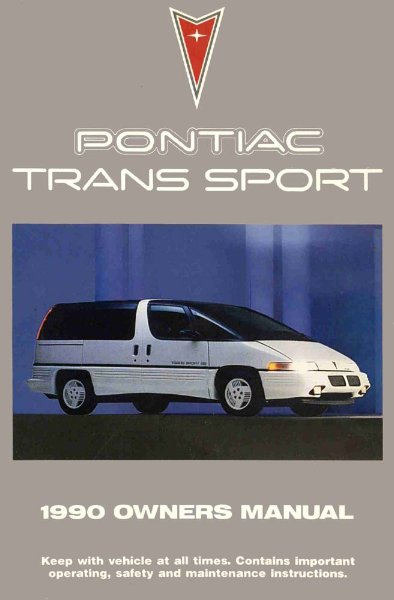 1990 Pontiac Van Trans Sport Owner's Manual