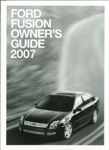 2007 Ford Fusion Owner's Manual