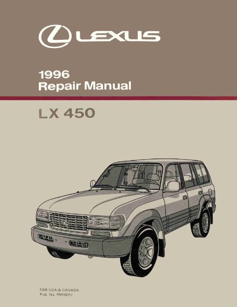 1996 Lexus LX 450 Wiring Diagrams Manual