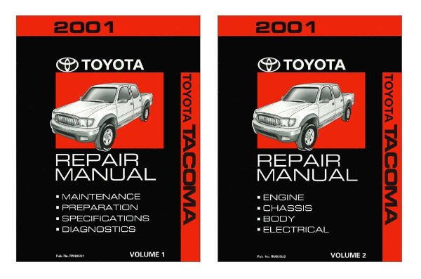 2001 Toyota Tacoma Factory Shop Service Manual