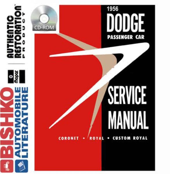 1956 DODGE Body, Chassis & Electrical Service Manual