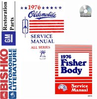 1976 OLDSMOBILE Full Line Body, Chassis & Electrical Service Manual sample image