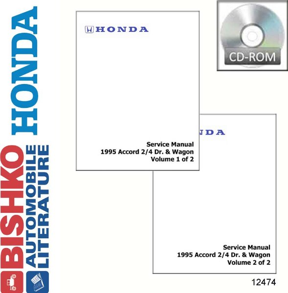 1995 Honda Accord 2/4 Dr. & Wagon Factory Shop Service Manual