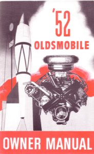 1952 Oldsmobile 98, Deluxe 88, Super 88 Owner's Manual