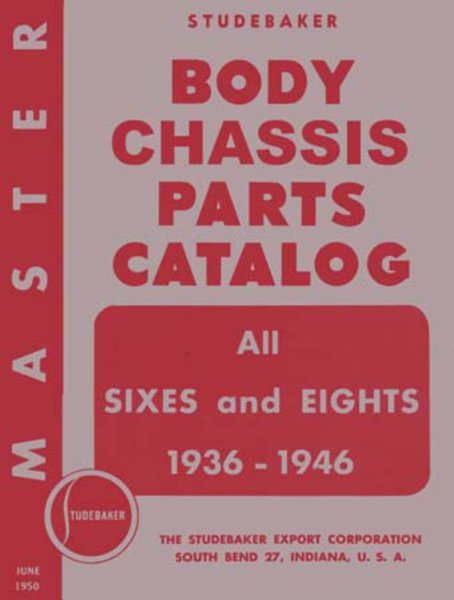 1936–1946 Studebaker TRUCK Parts Book