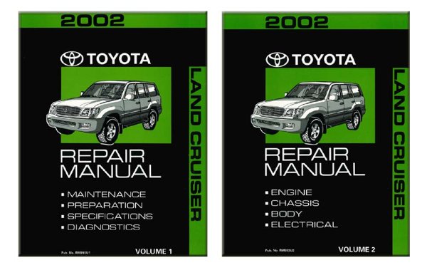 2002 Toyota Land Cruiser Factory Shop Service Manual