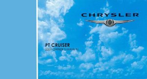 2009 Chrysler PT Cruiser Owner's Manual