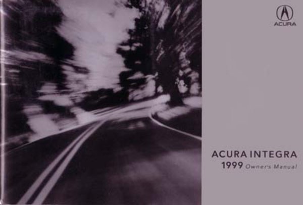 1999 Acura Integra Owner's Manual