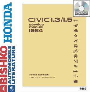 1984 Honda Civic Factory Shop Service Manual