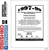 1997 1998 1999 Mopar Chrysler Dodge Desoto Plymouth Parts Numbers PDF Interchange sample image