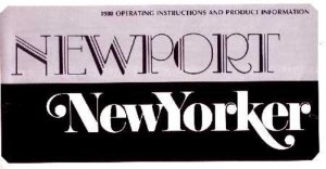 1980 Chrysler Newport, New Yorker Owner's Manual