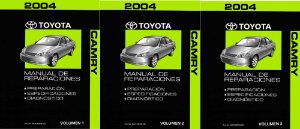 2004 Toyota Camry Spanish Version Shop Service Repair Manual Complete Set