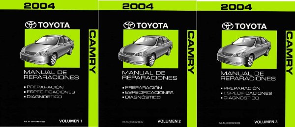 2004 Toyota Camry Spanish Version Shop Service Repair Manual Complete Set