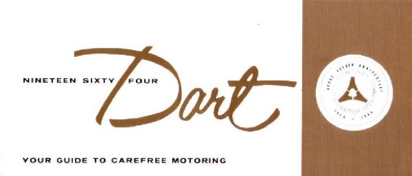 1964 Dodge Dart Owner's Manual