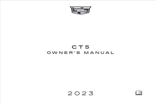 2023 Cadillac CT5 Owner's Manual