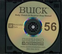 1956 BUICK Body, Chassis & Electrical Service Manual sample image
