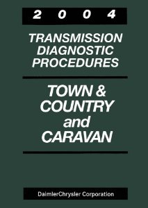 2004 Chrysler Transmission Factory Shop Service Manual