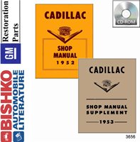 1952 CADILLAC Body, Chassis & Electrical Service Manual sample image