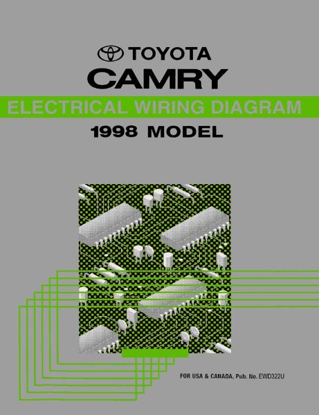 1998 Toyota Camry Wiring Diagrams Manual