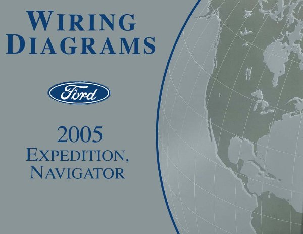 2005 Ford Truck Expedition, Navigator Wiring Diagrams Manual
