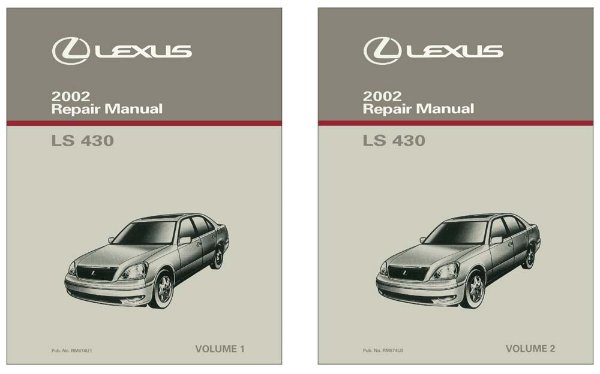2002 Lexus LS 430 Factory Shop Service Manual