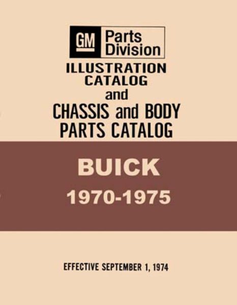 1965–1975 Buick All Models Parts Book