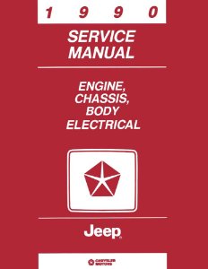 1990 Jeep All Models Factory Shop Service Manual