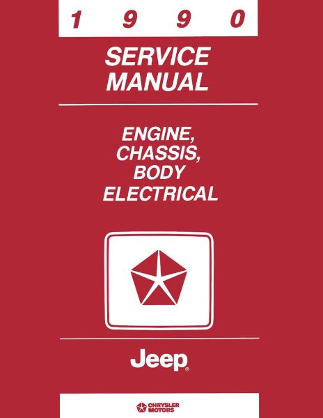 1990 Jeep All Models Factory Shop Service Manual
