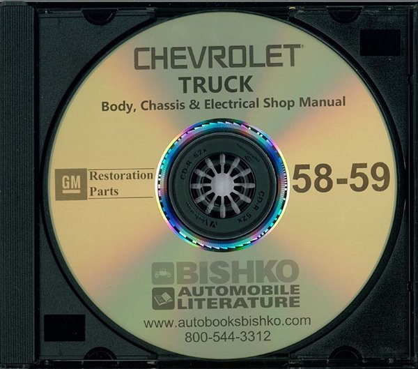 1958–1959 Chevrolet Truck All Models Assembly Manual