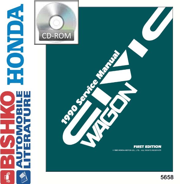 1990 Honda Civic Wagon Factory Shop Service Manual