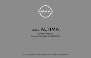 2024 Nissan Altima Owner's Manual