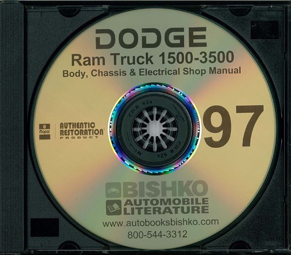 1997 Dodge 1500-3500 Ram Truck Factory Shop Service Manual
