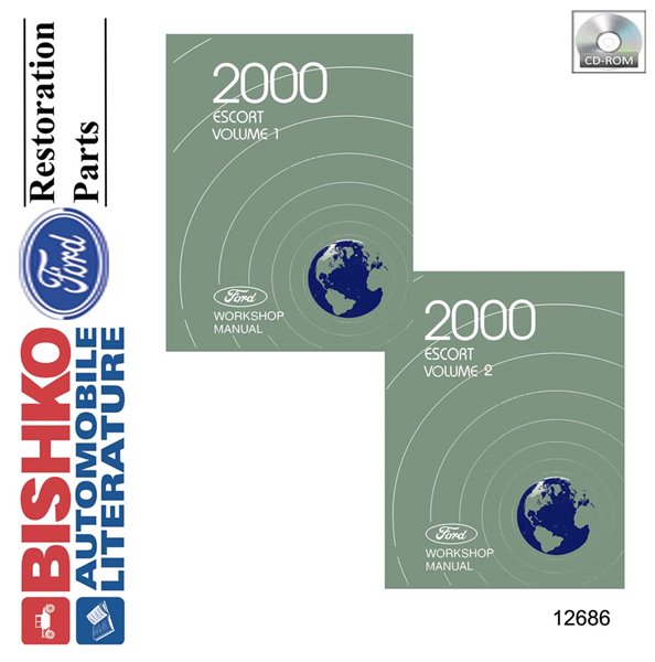 2000 Ford Escort Factory Shop Service Manual